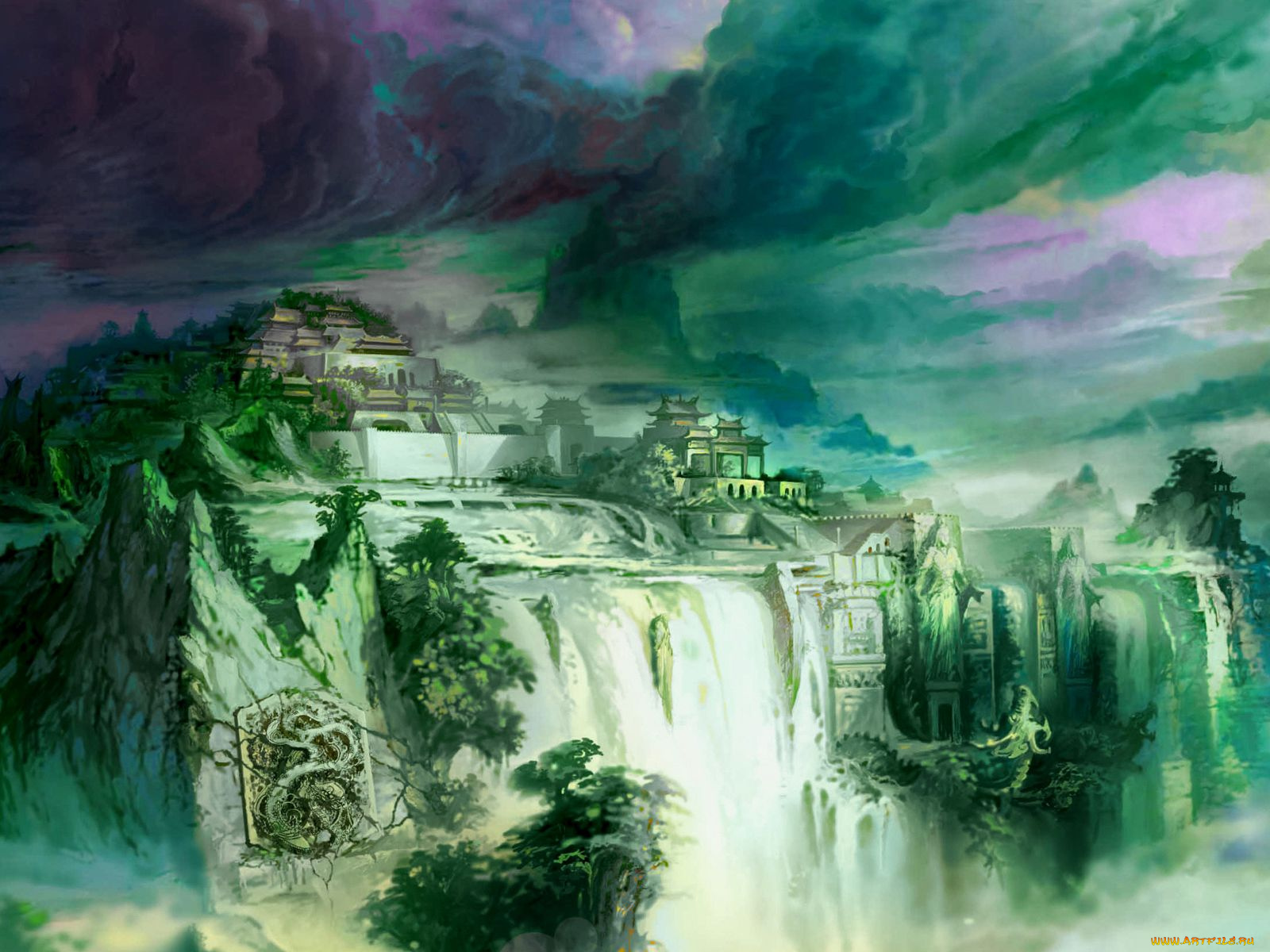 фэнтези, пейзажи