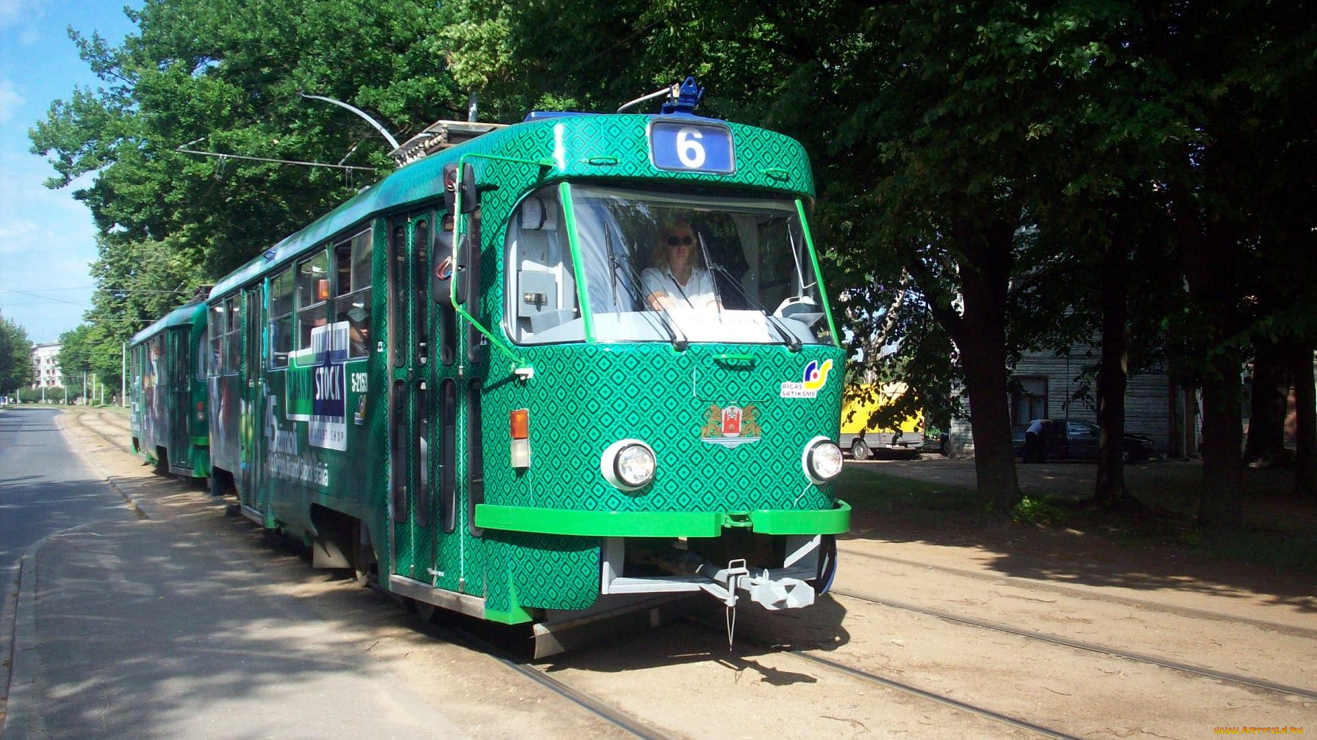 рижский, трамвай, техника, трамваи