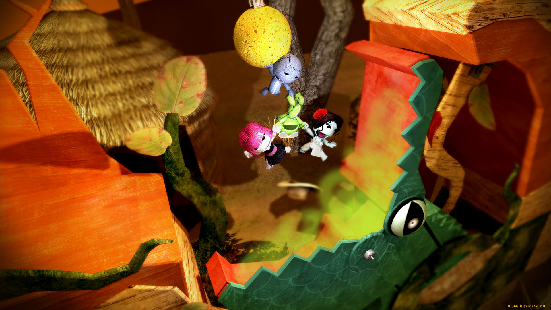 видео, игры, little, big, planet