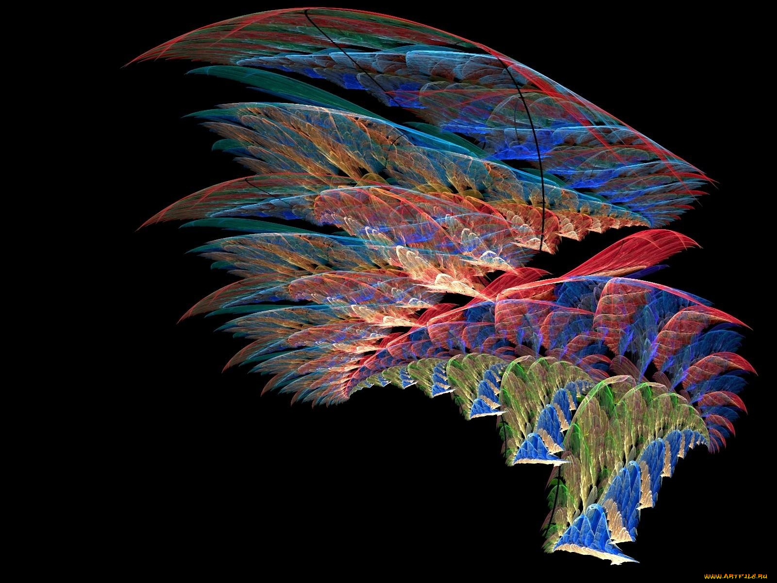 3д, графика, fractal, фракталы, абстракция