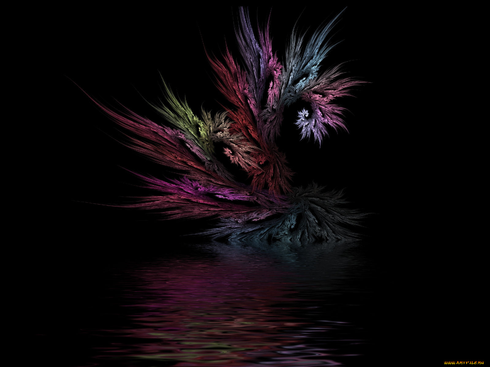 3д, графика, fractal, фракталы, абстракция