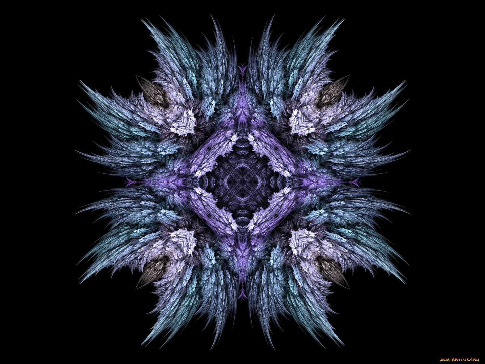 3д, графика, fractal, фракталы, узор, фрактал