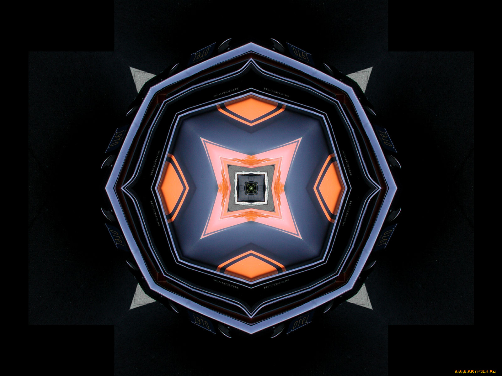 рисованные, абстракция, фон, тёмный, узор