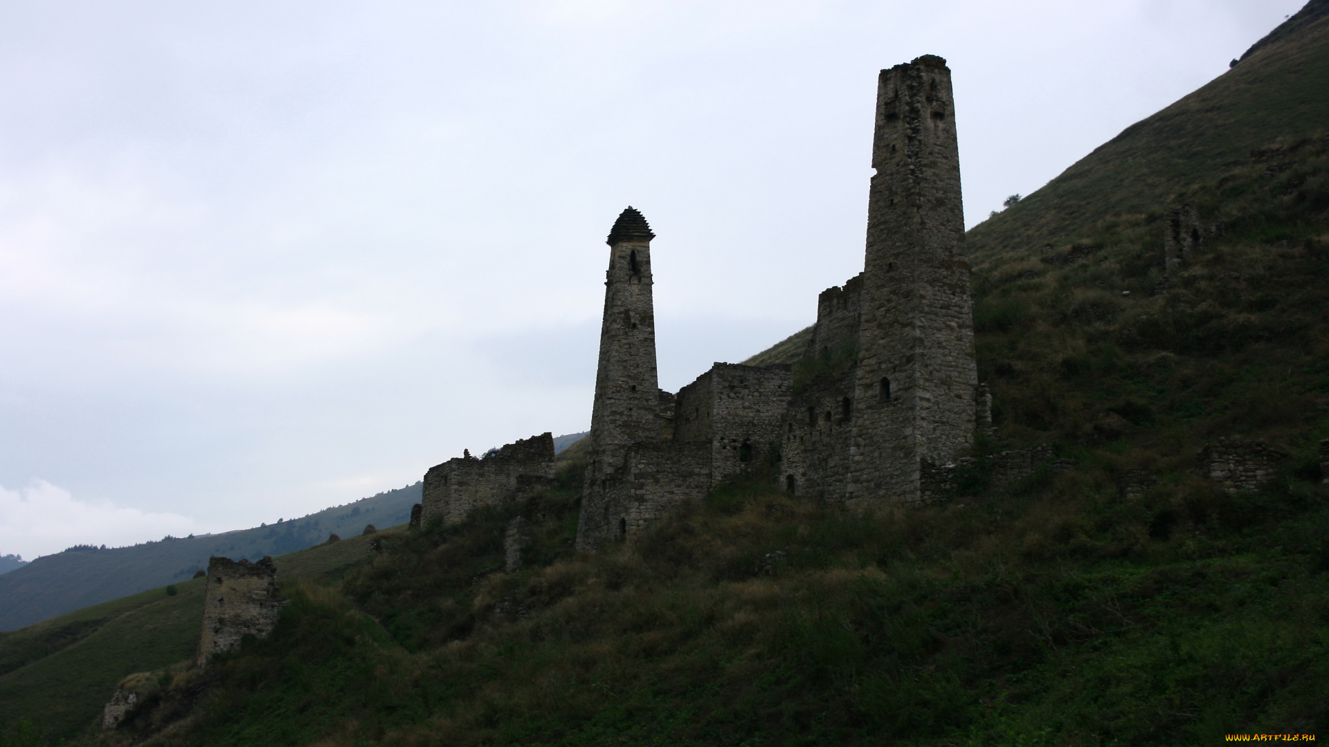 лялах, города, исторические, архитектурные, памятники, кавказ, ингушетия