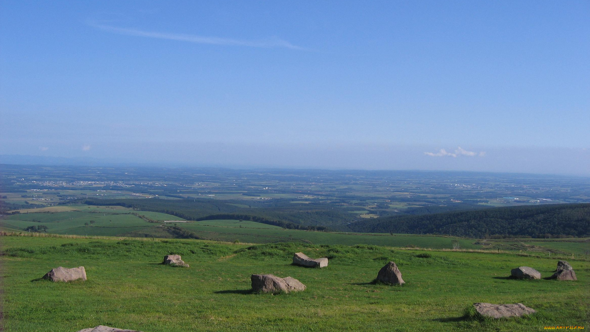 природа, камни, минералы, горы, лес, красиво