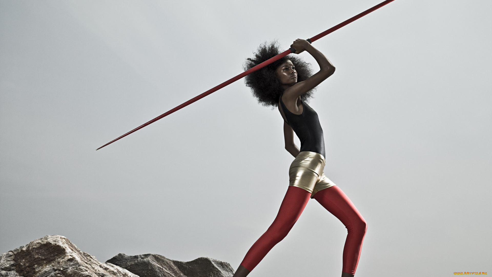 спорт, лёгкая, атлетика, метание, спыс, камни, девочка