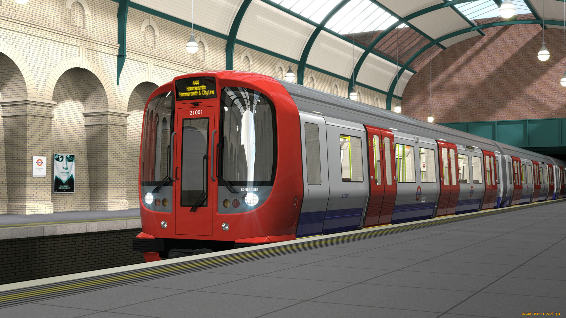 техника, метро, лондон