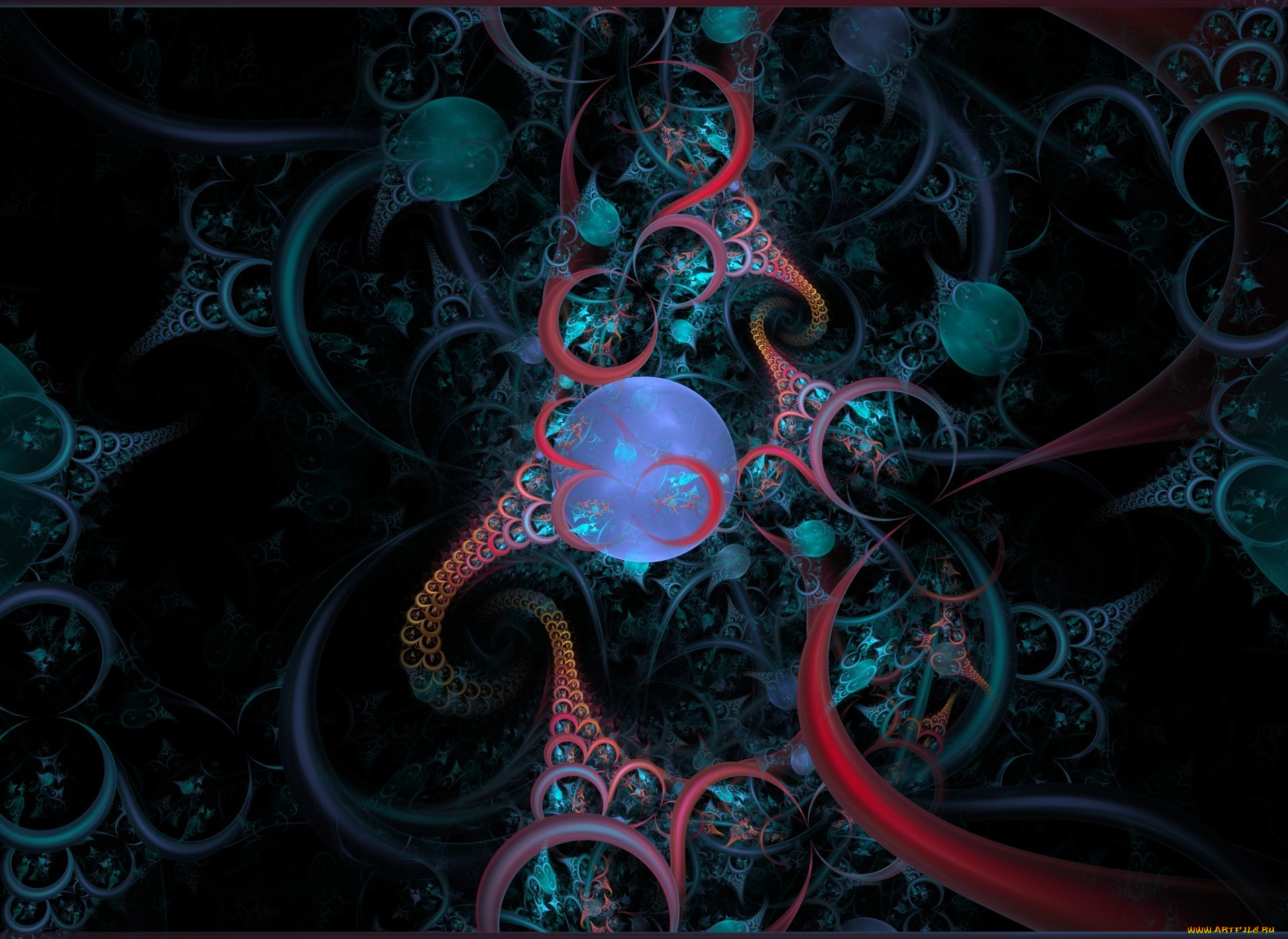 3д, графика, fractal, фракталы, фрактал