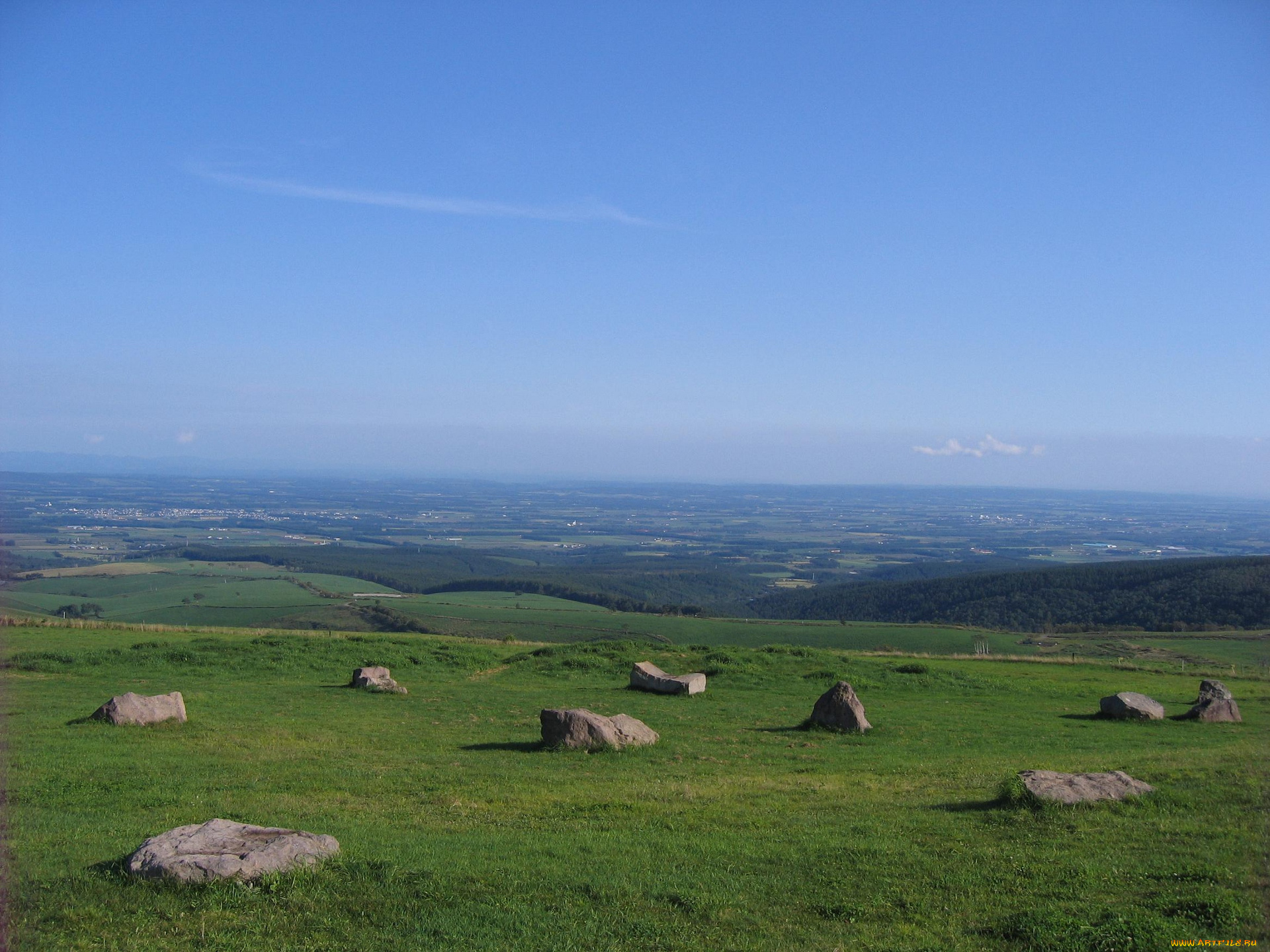 природа, камни, минералы, горы, лес, красиво