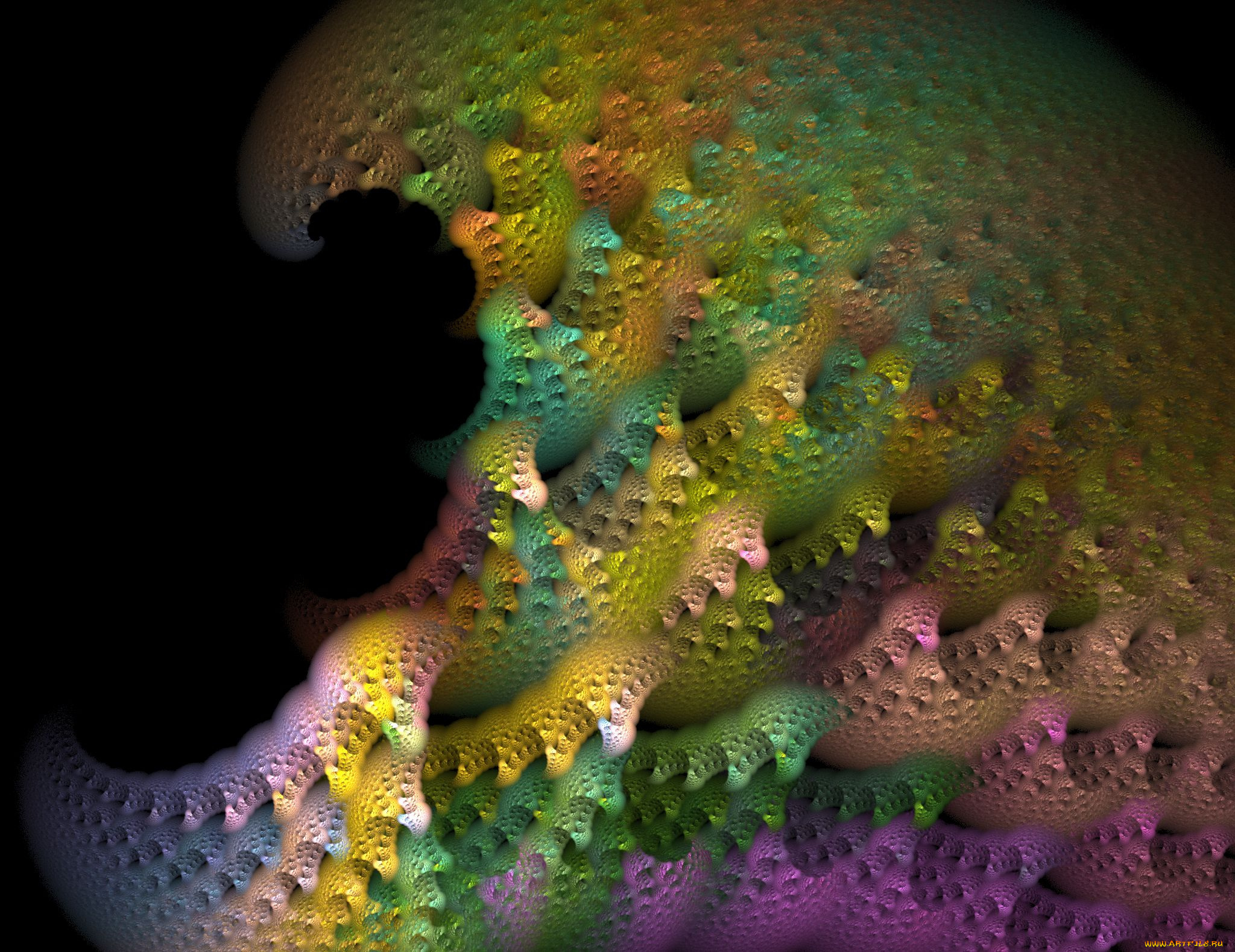 3д, графика, fractal, фракталы, фрактал