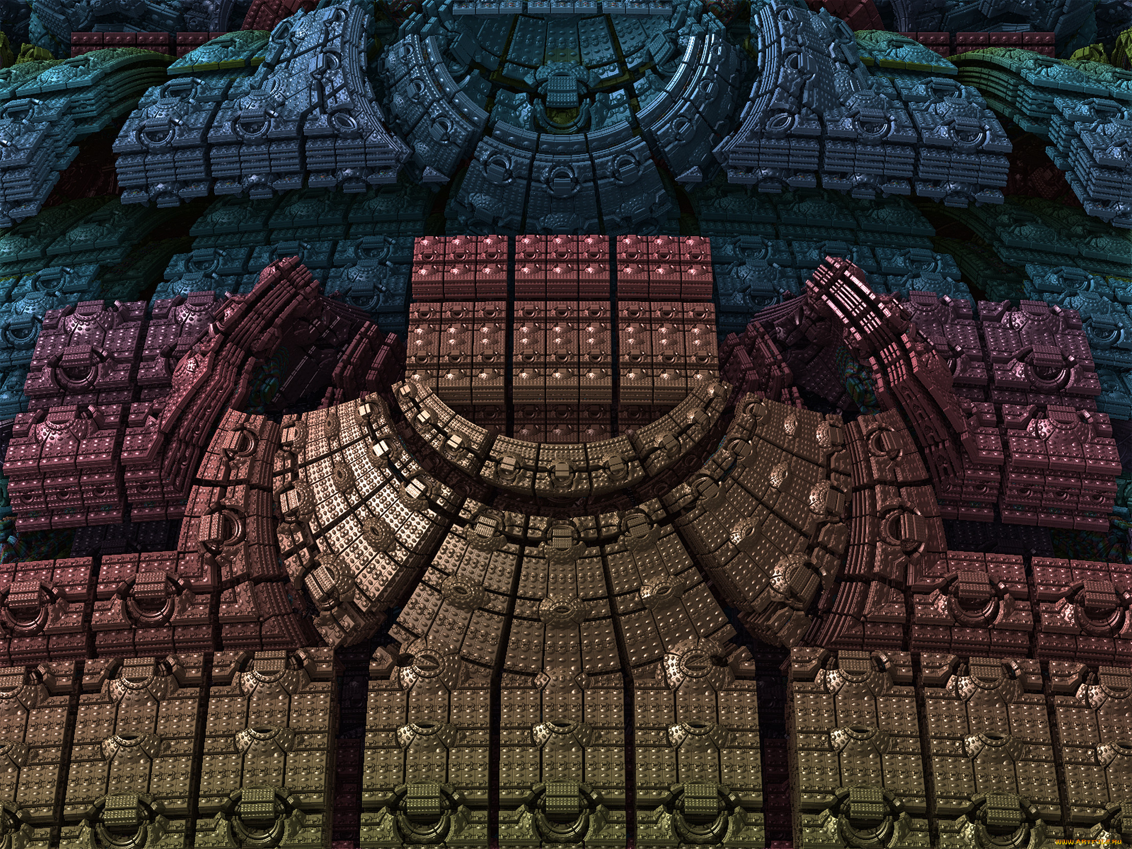 3д, графика, fractal, фракталы, фрактал