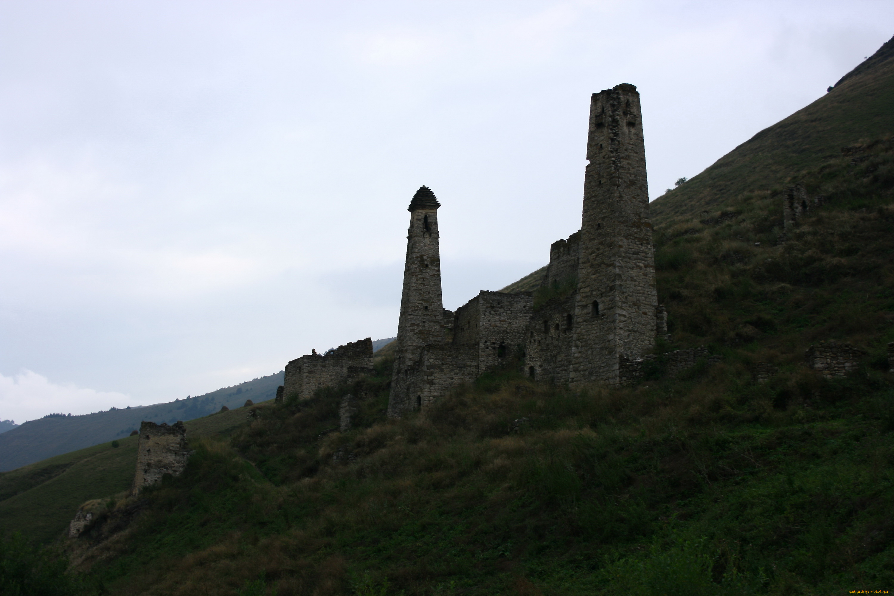 лялах, города, исторические, архитектурные, памятники, кавказ, ингушетия