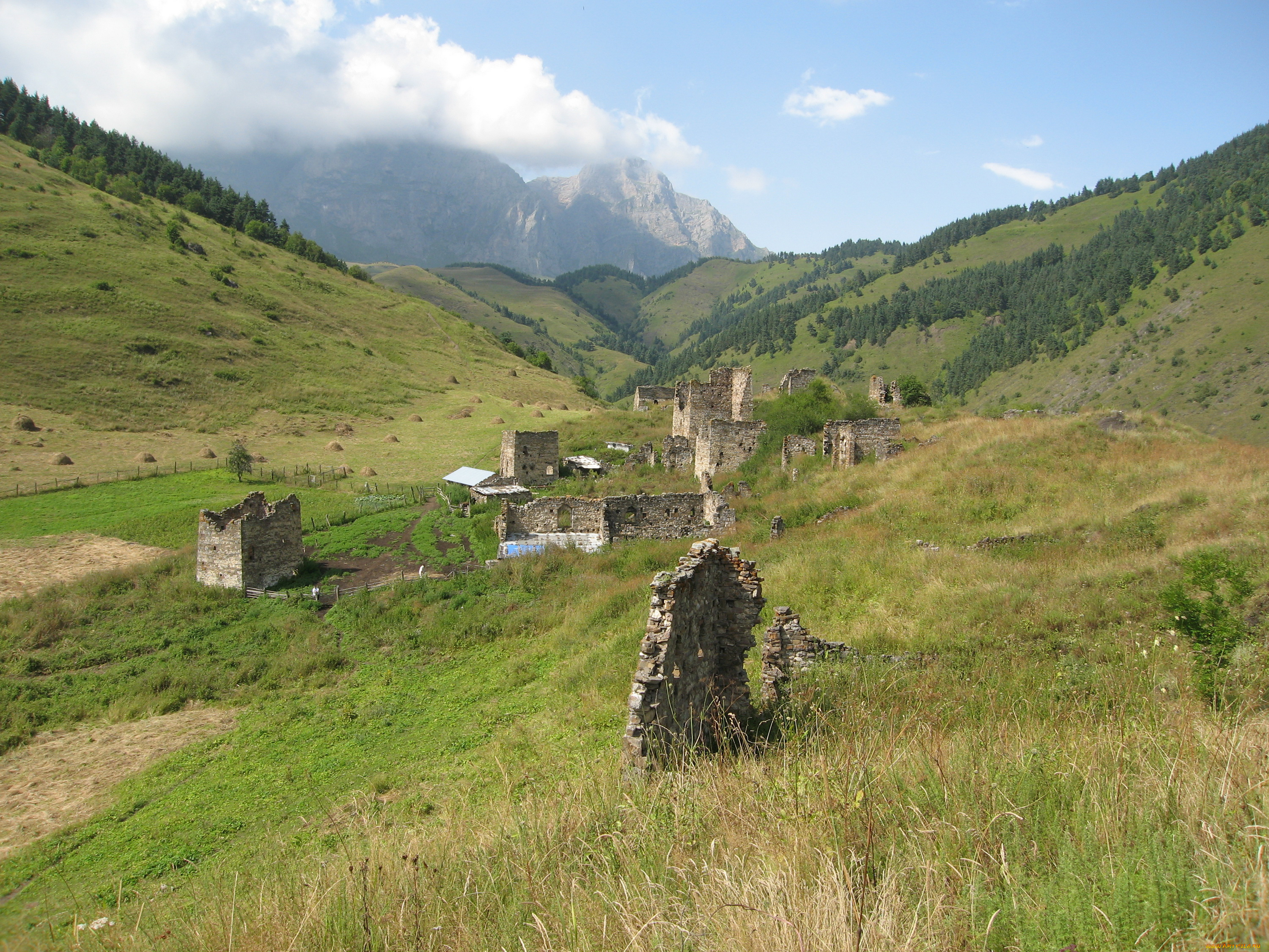 тумги, города, исторические, архитектурные, памятники, кавказ, ингушетия