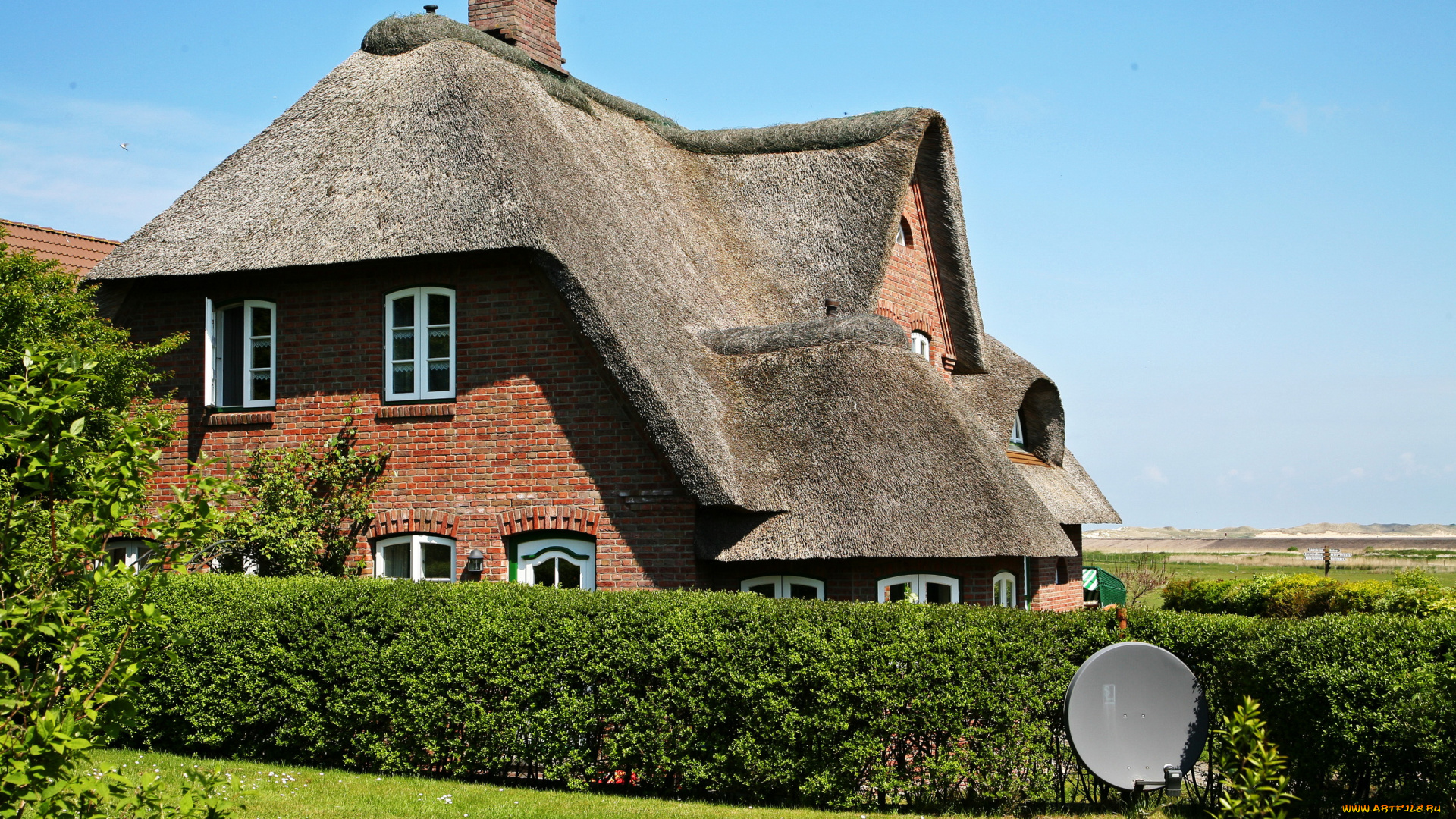 германия, нордорф, города, здания, дома