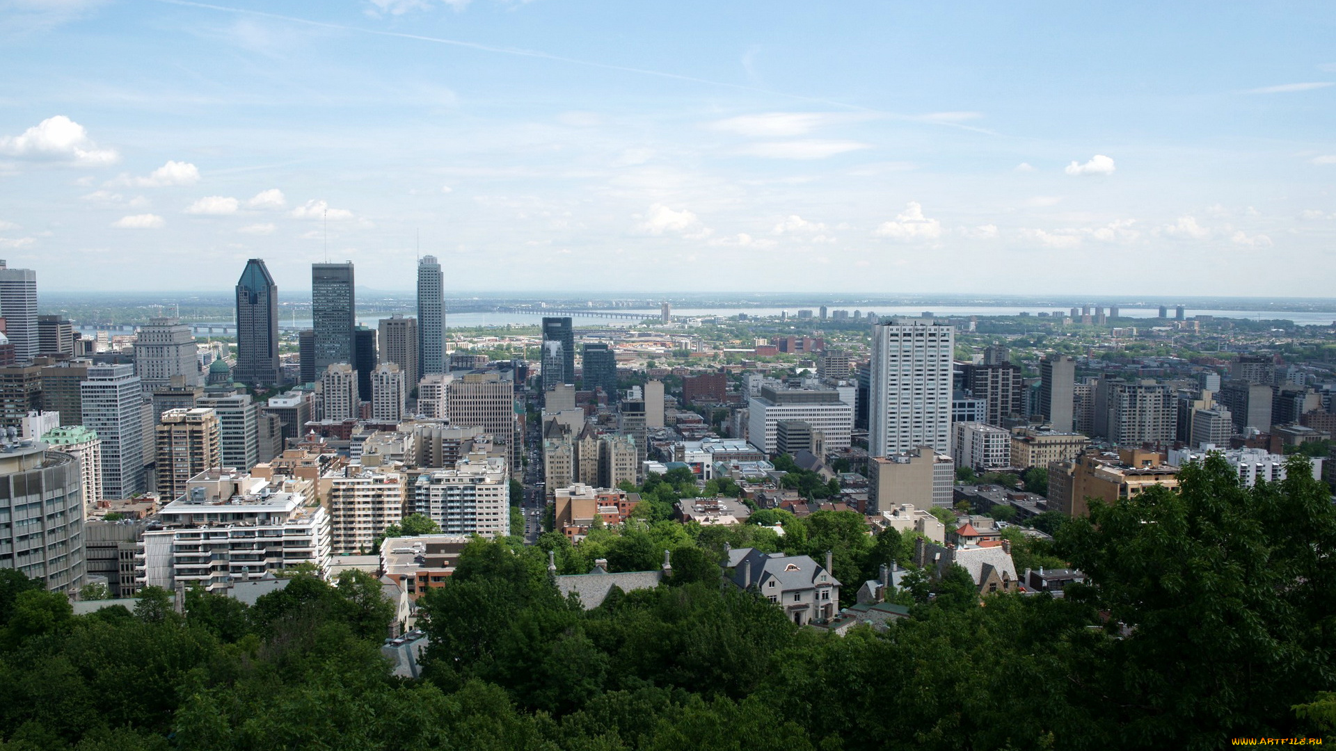 канада, квебек, монреаль, города, панорамы