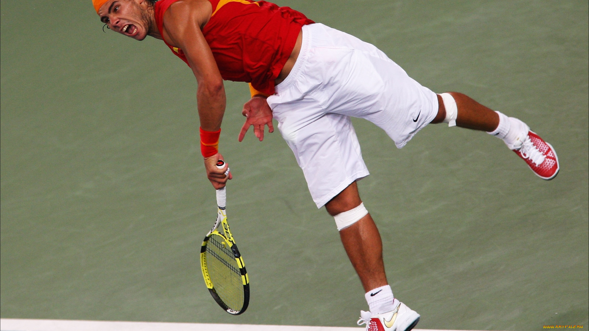 рафаэль, надаль, спорт, теннис, корт