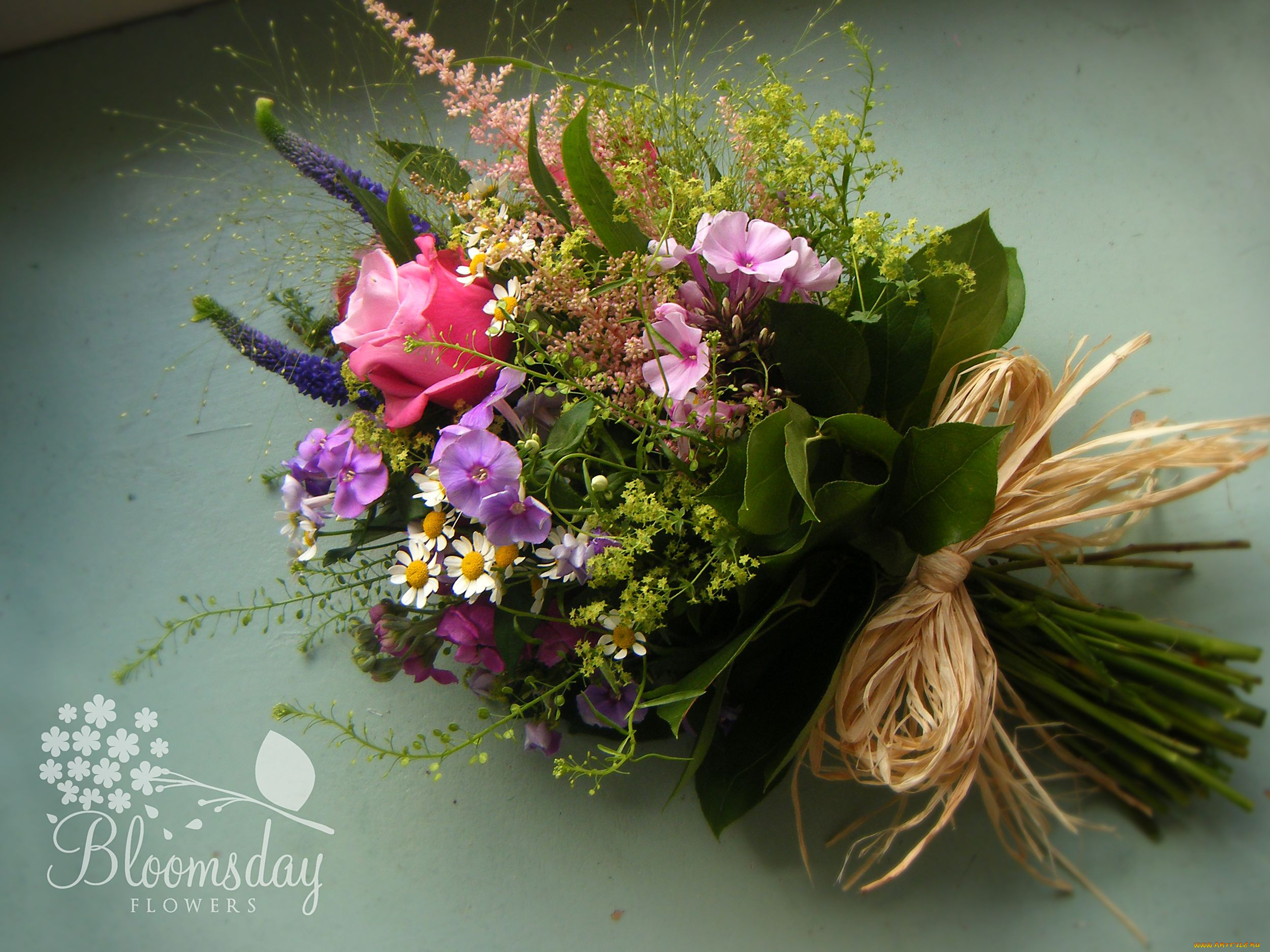 цветы, букеты, композиции, ромашки, флоксы, розы, левкой