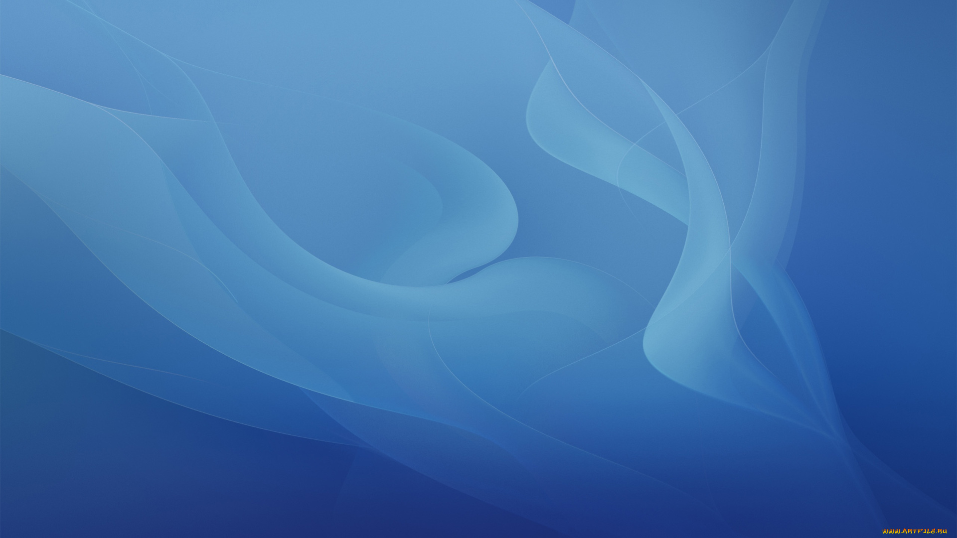 3д, графика, абстракция, , abstract, переливы, плавность, синий, голубой