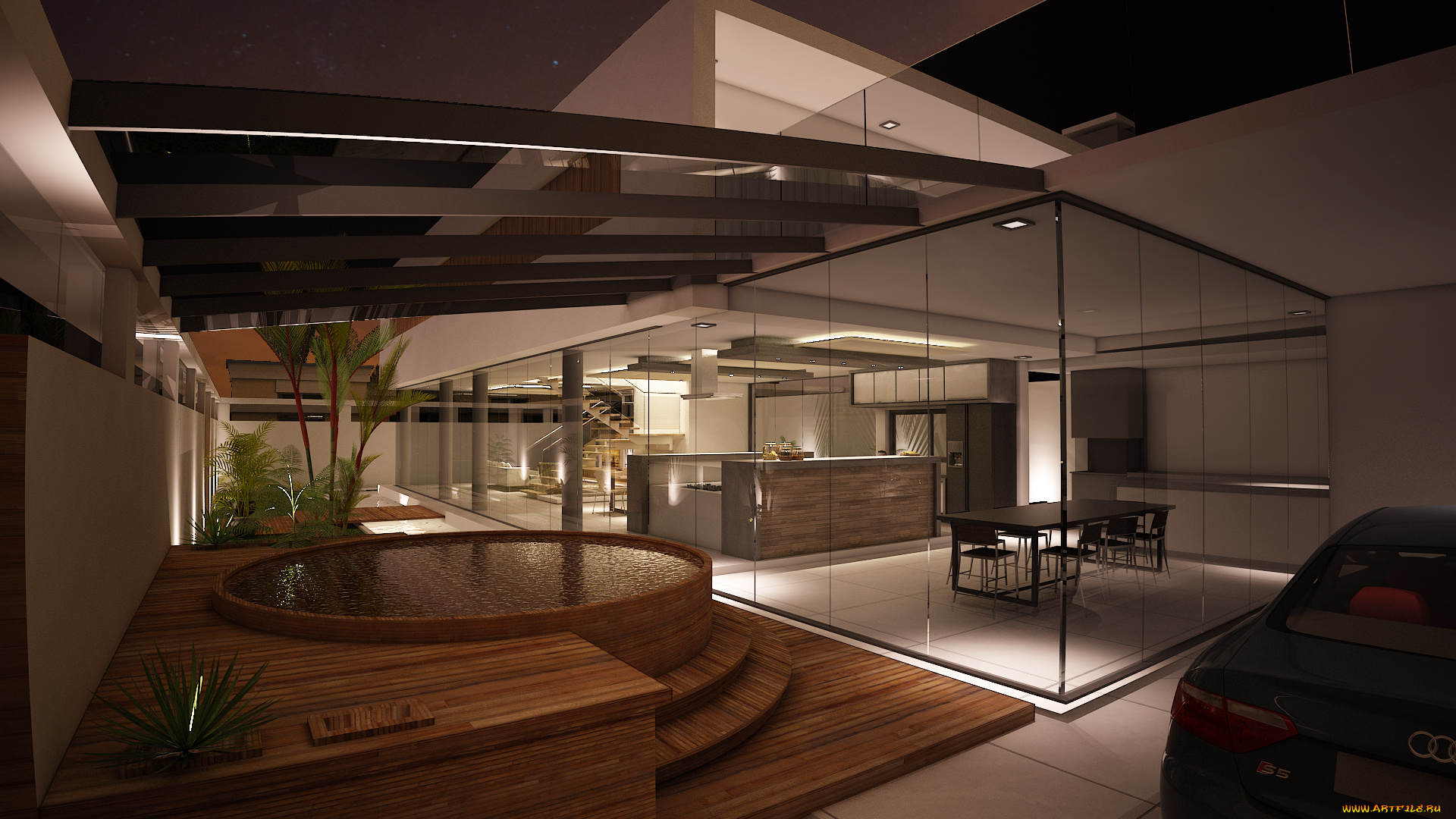 3д, графика, реализм, , realism, комната, пространство