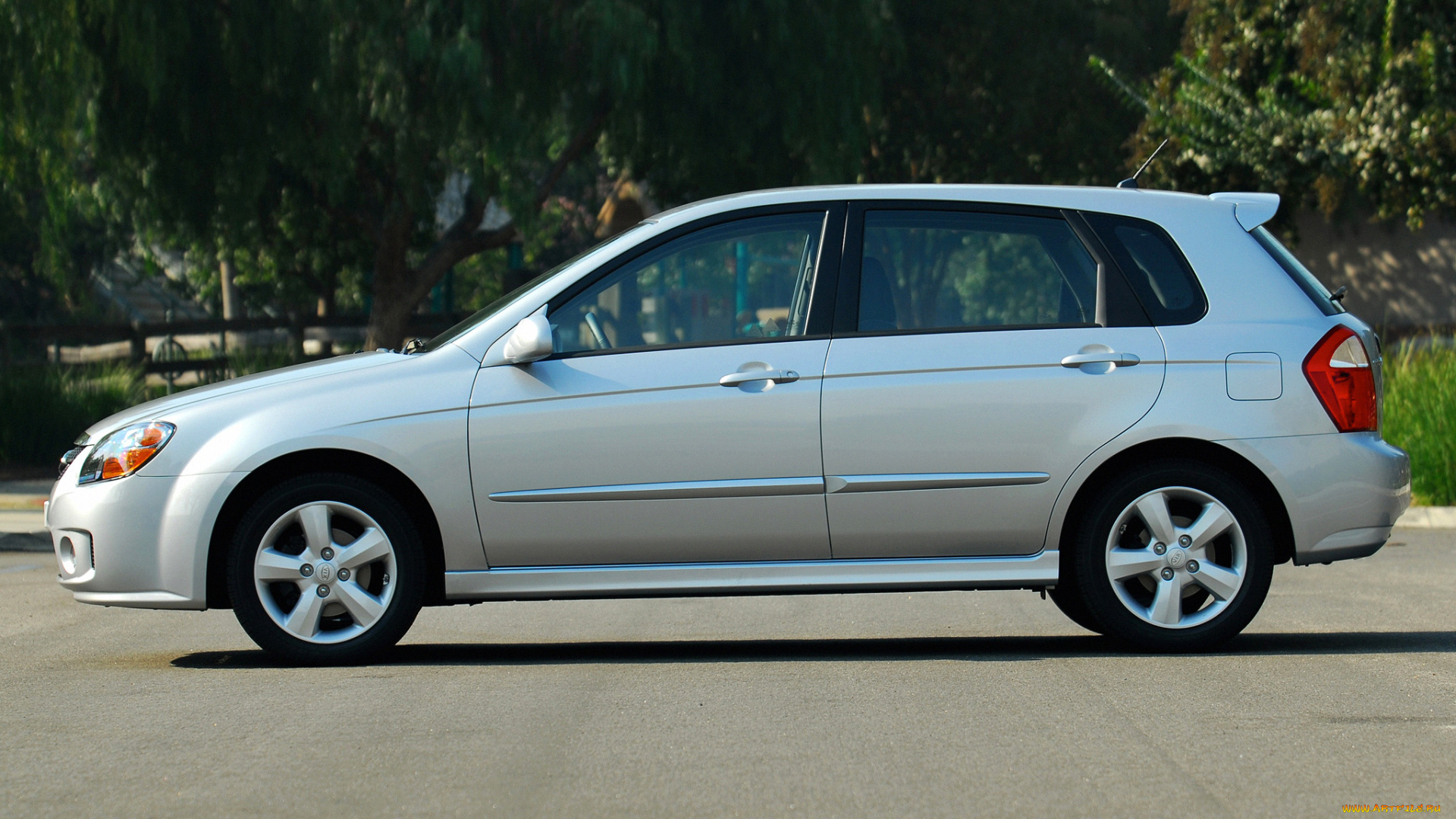 автомобили, kia, spectra5, ld, серый