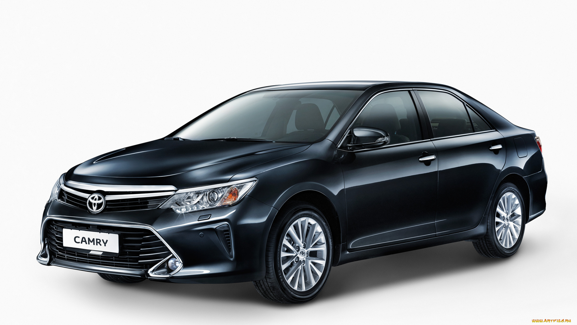 автомобили, toyota, cis-spec, camry, темный, 2014г