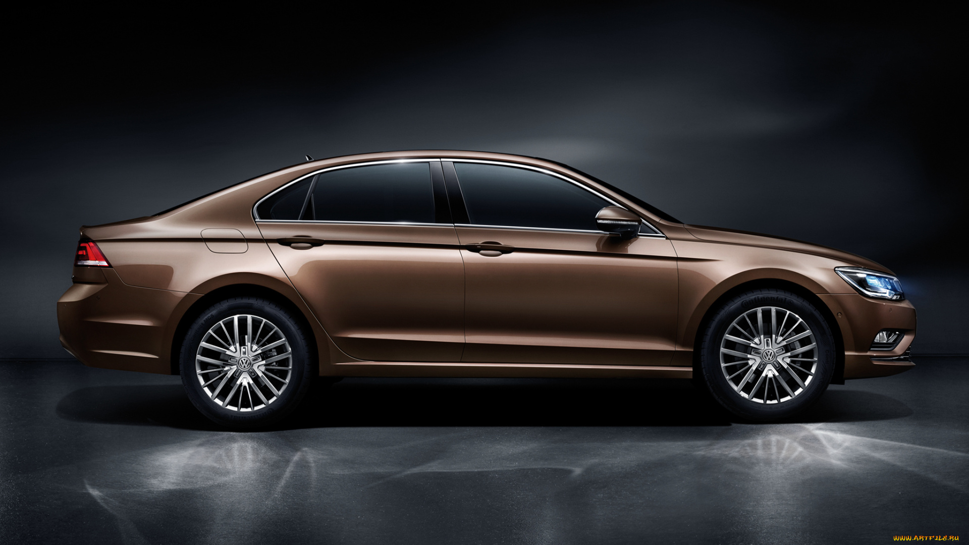 автомобили, volkswagen, 2014г, lamando, коричневый