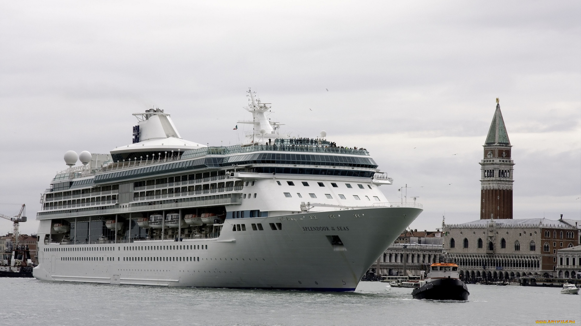 корабли, лайнеры, венеция