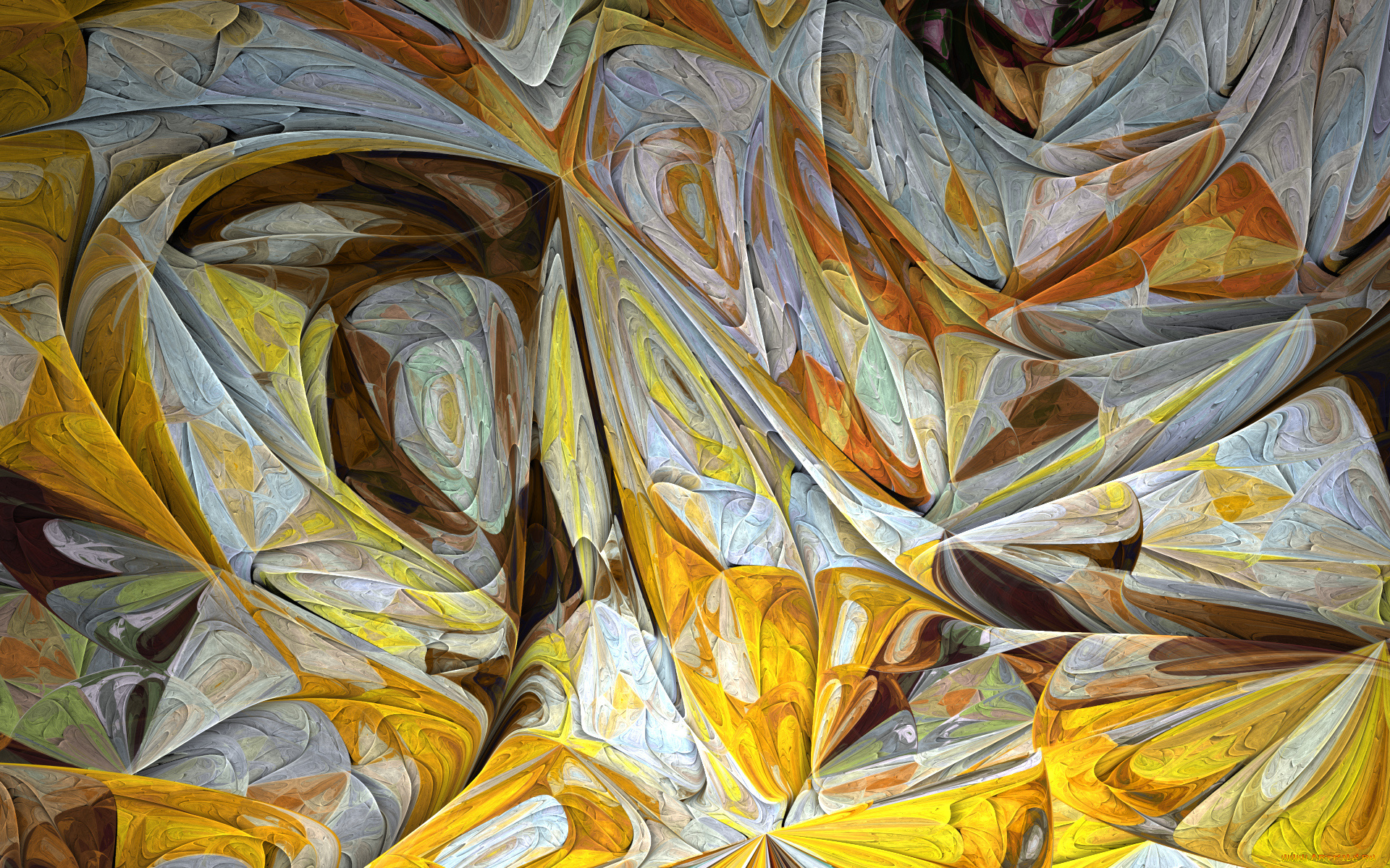 3д, графика, фракталы, , fractal, цвета, фон, узор