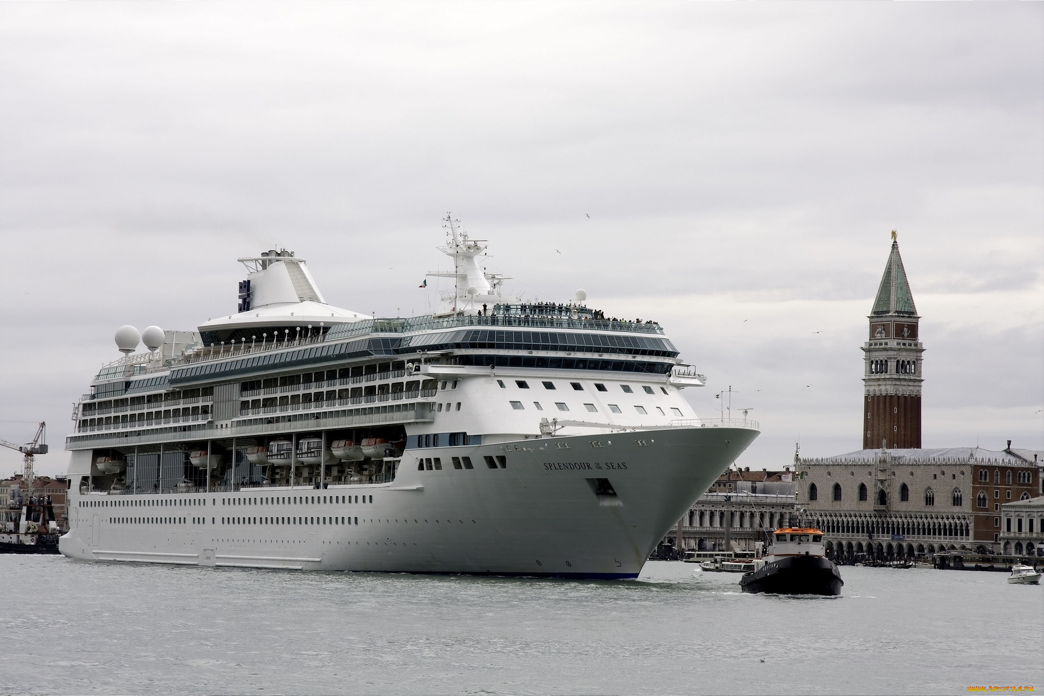 корабли, лайнеры, венеция