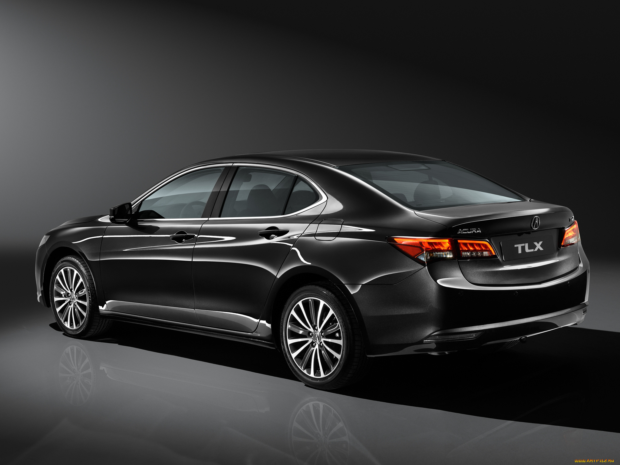 автомобили, acura, темный, 2014г, ru-spec, tlx