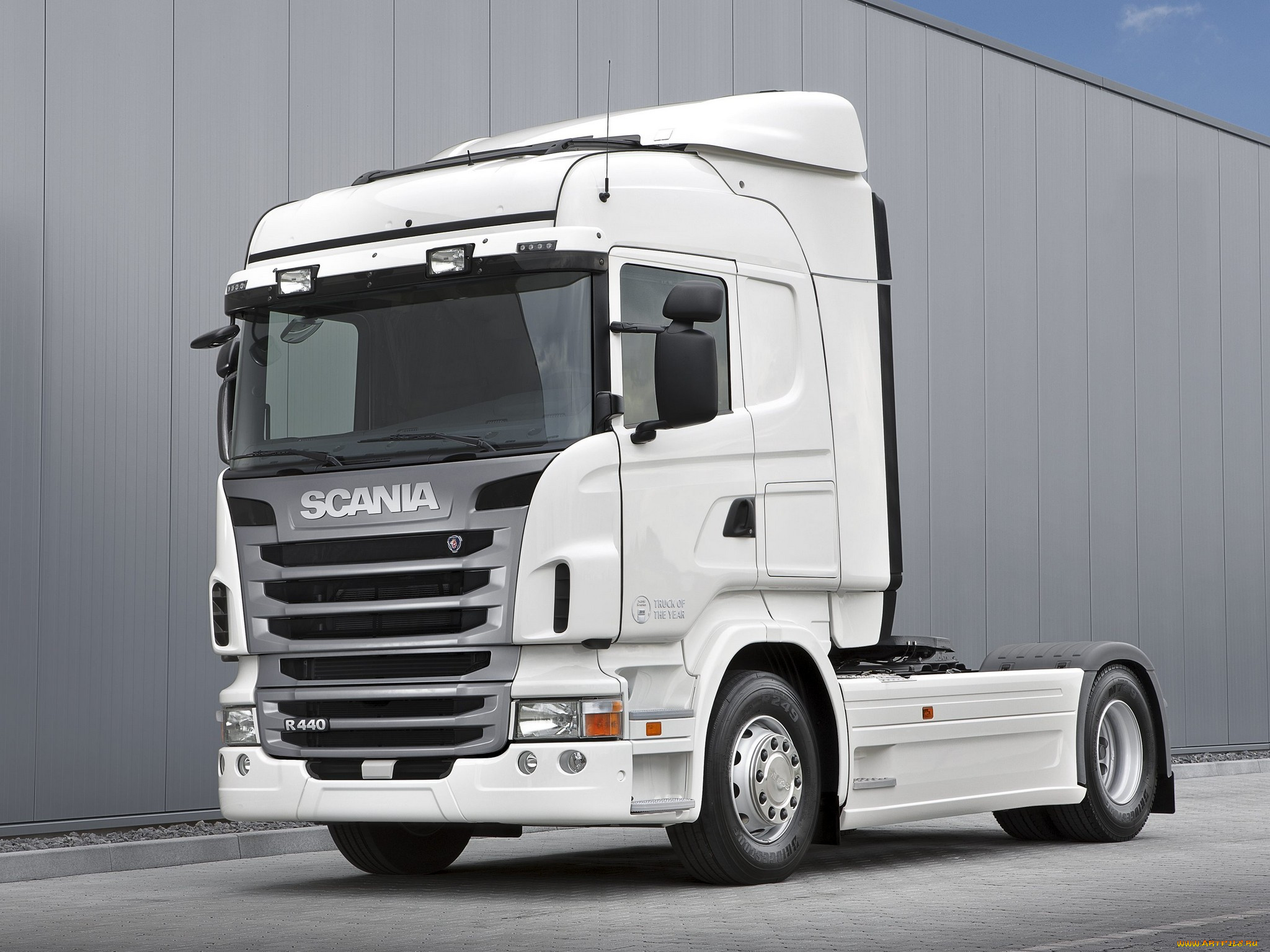 автомобили, scania, r440, 4x2, 2009г, светлый