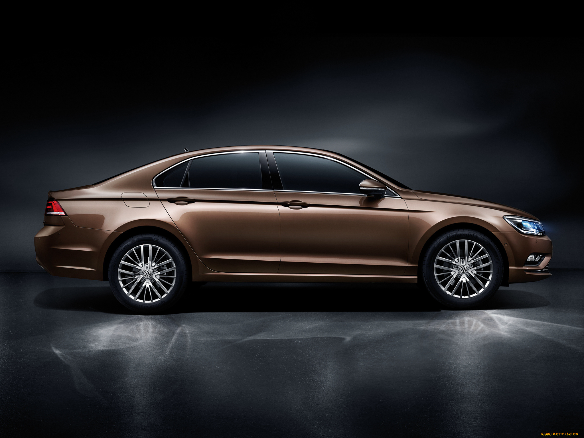 автомобили, volkswagen, 2014г, lamando, коричневый