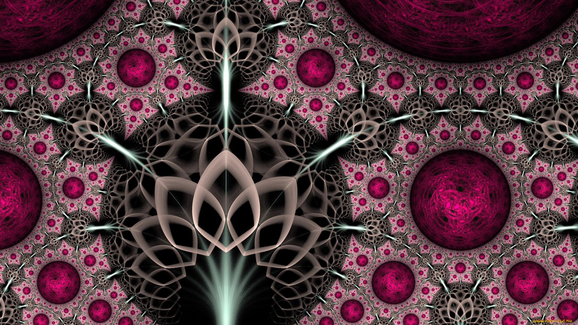 3д, графика, фракталы, , fractal, узор, цвета, фон