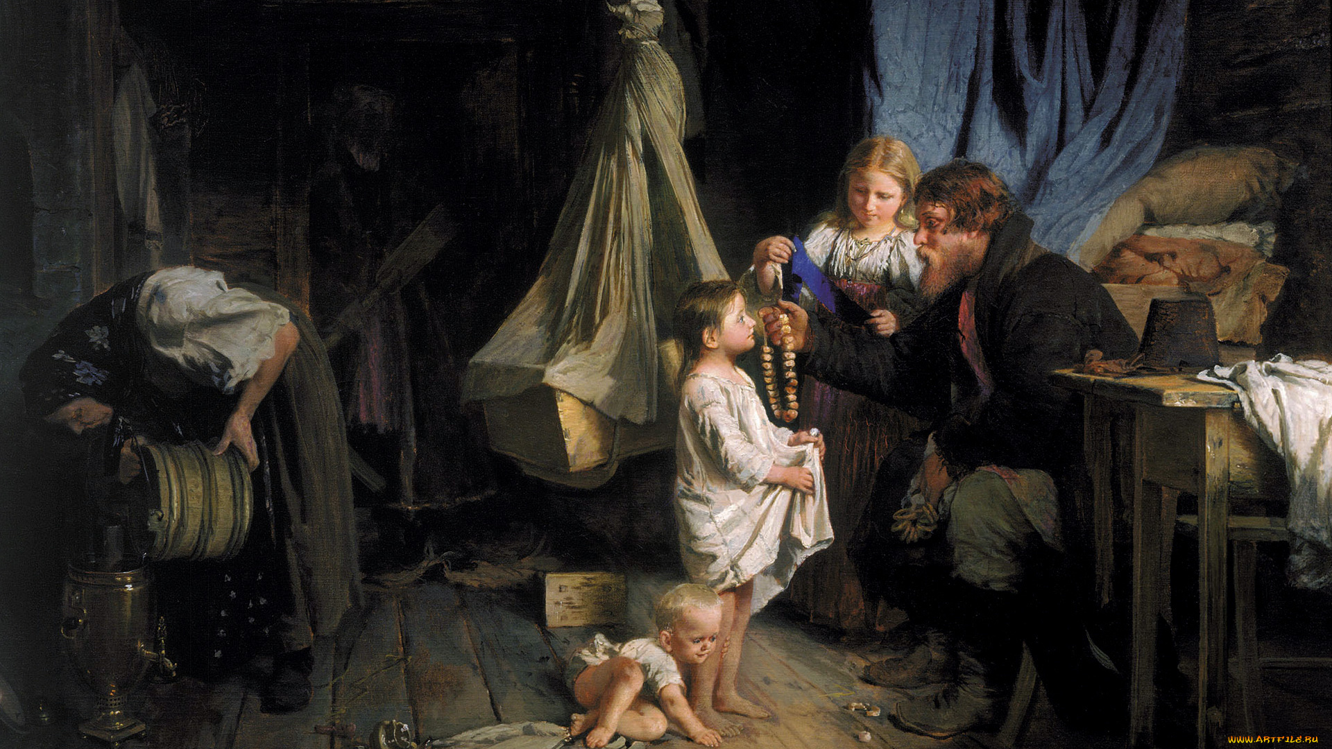 рисованное, алексей, корзухин, семья