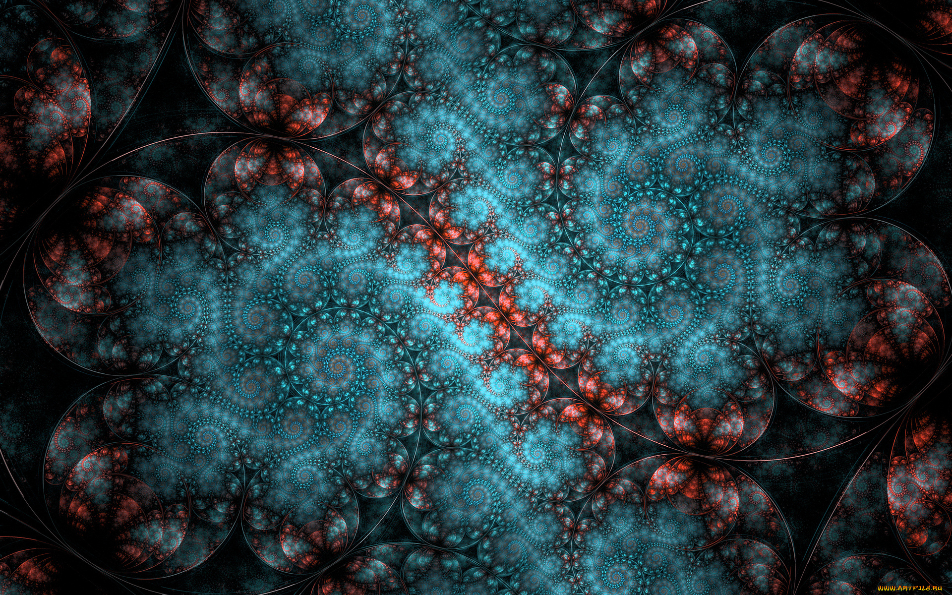 3д, графика, фракталы, , fractal, цвета, фон, узор