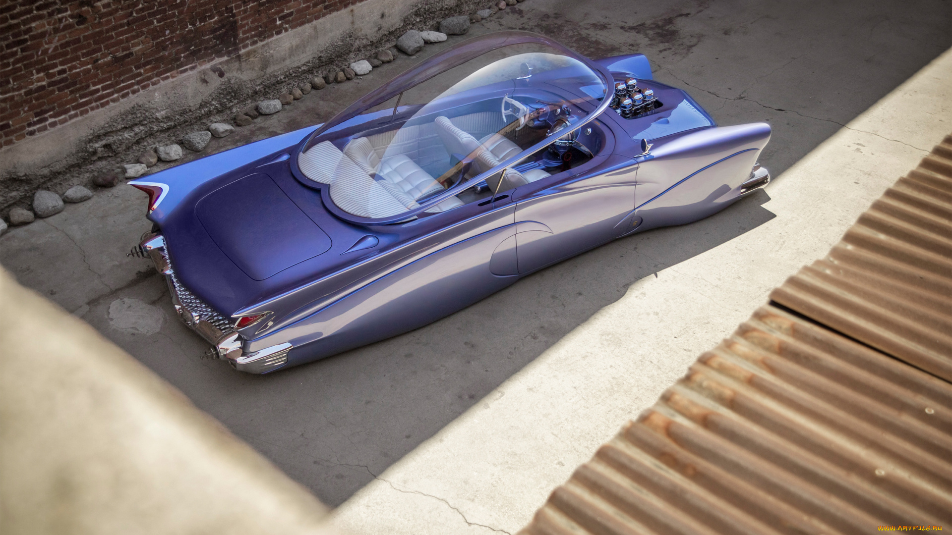 1955-ford-beatnik-bubbletop, автомобили, ford