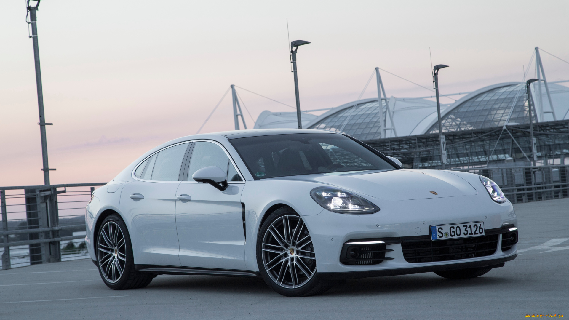 автомобили, porsche, panamera, 4s, 2016г