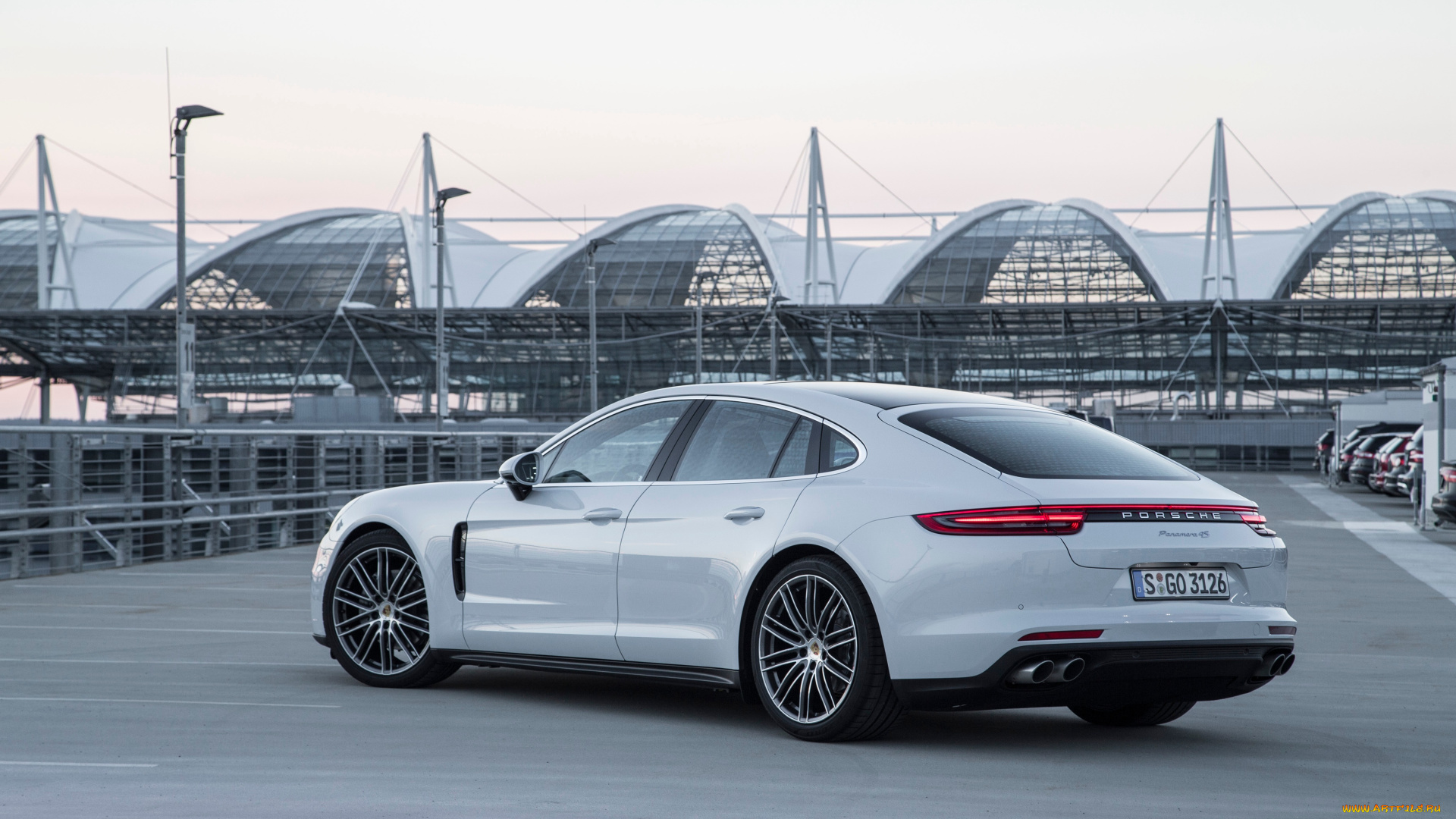 автомобили, porsche, panamera, 4s, 2016г