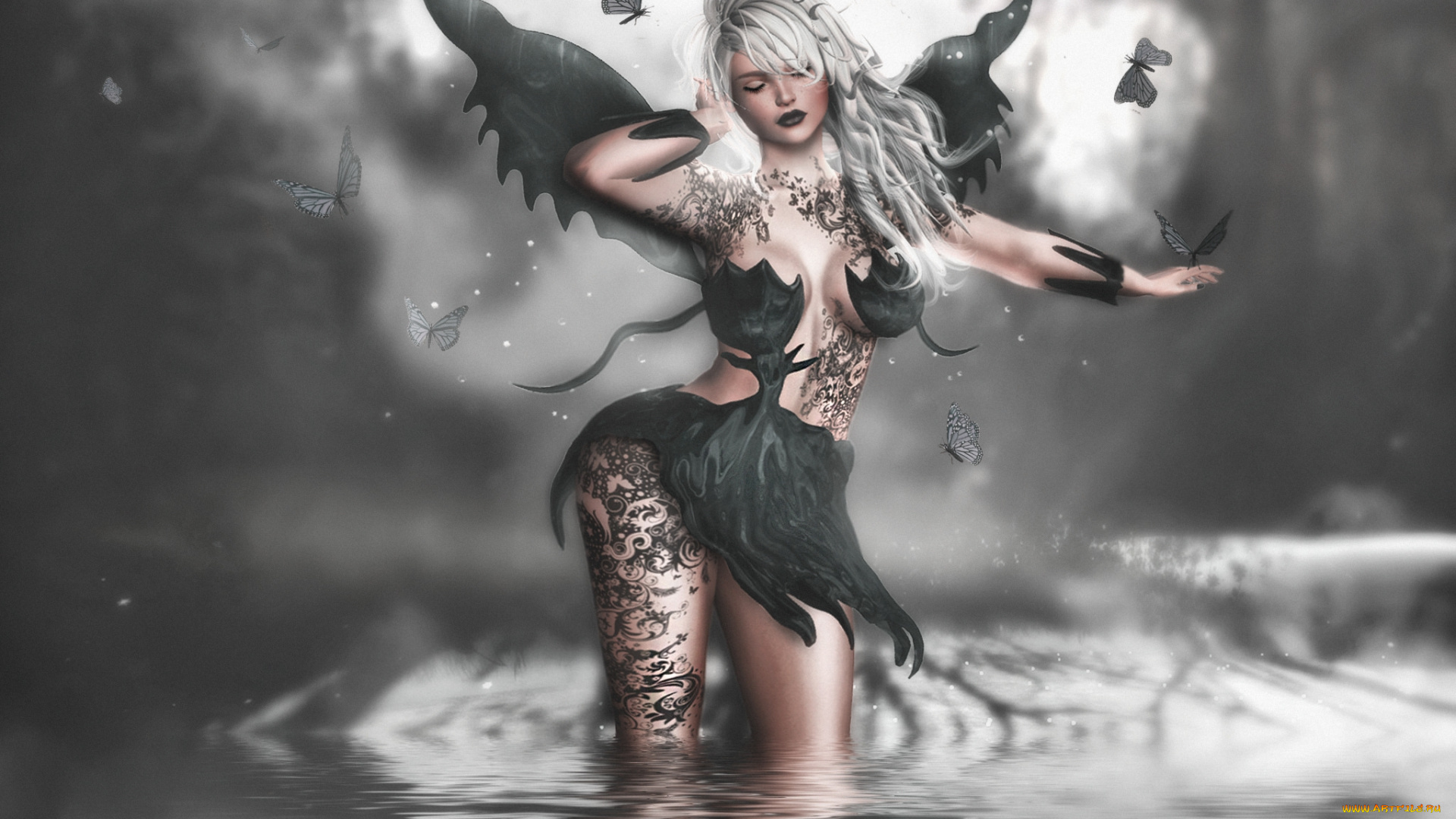 3д, графика, фантазия, , fantasy, девушка