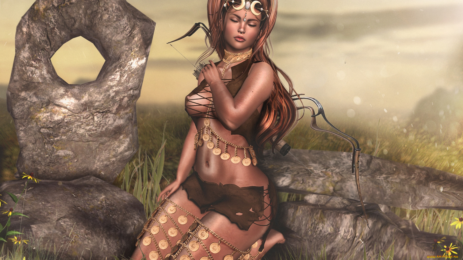 3д, графика, фантазия, , fantasy, девушка