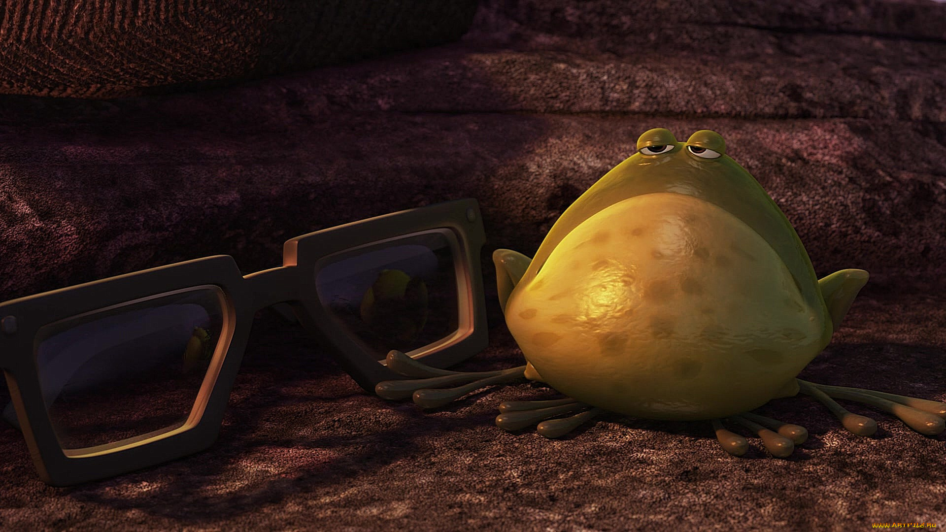 мультфильмы, up, очки, лягушка
