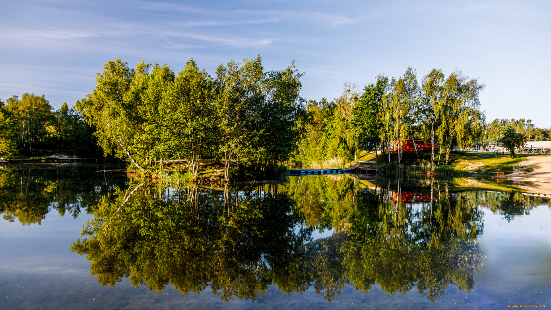 природа, реки, озера, отражение