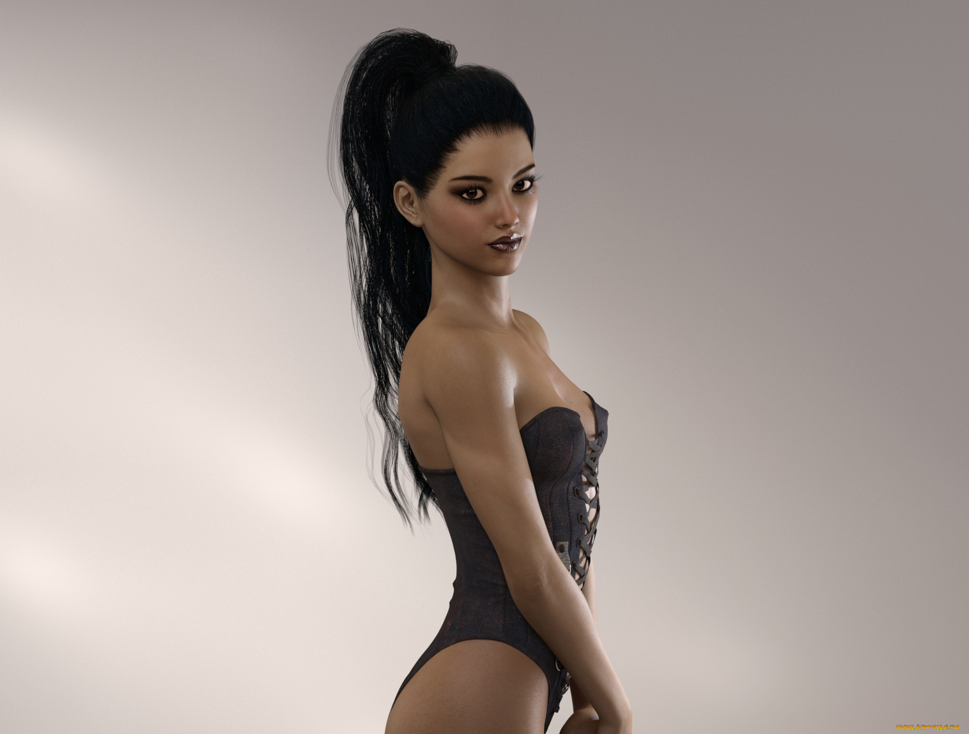 3д, графика, люди, , people, взгляд, девушка, фон