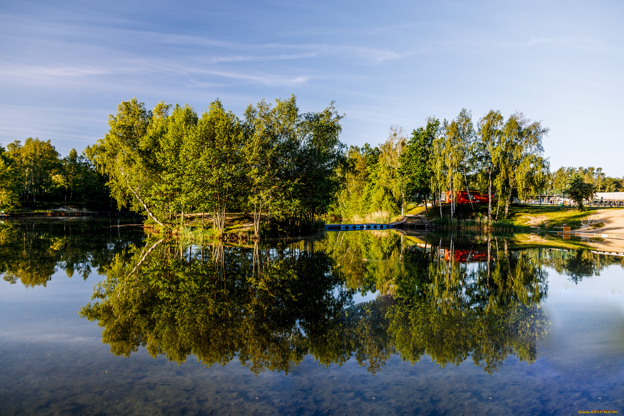 природа, реки, озера, отражение