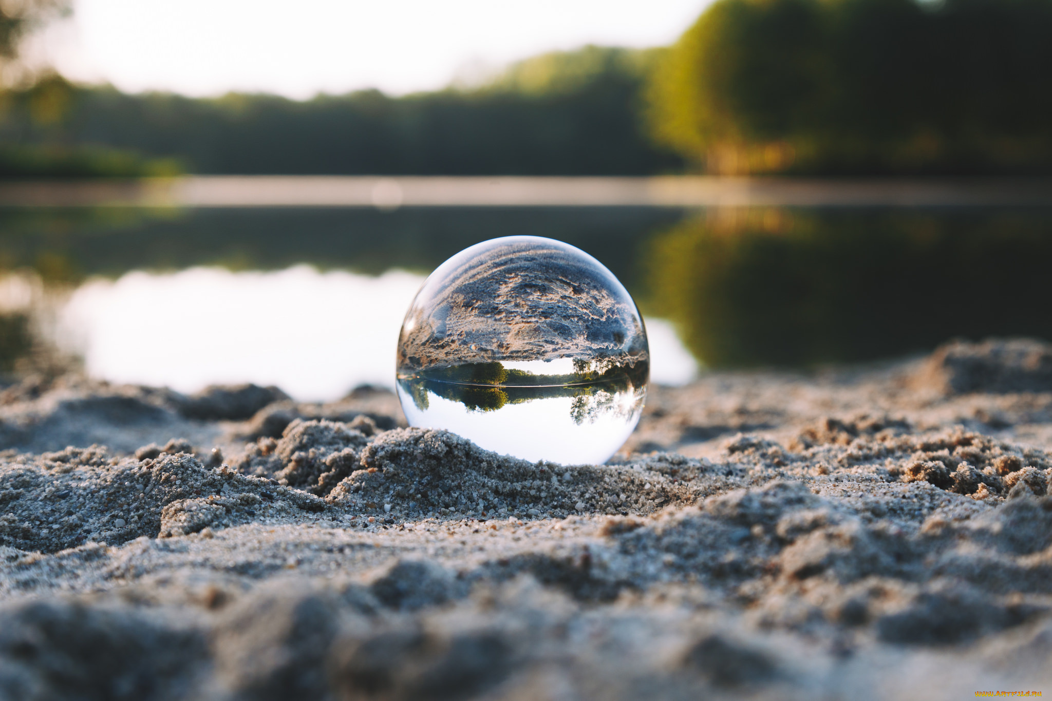 разное, капли, , брызги, , всплески, стеклянный, шар, песок