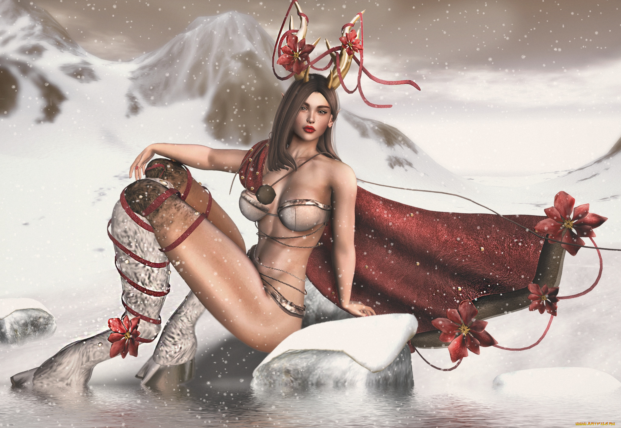 3д, графика, фантазия, , fantasy, девушка