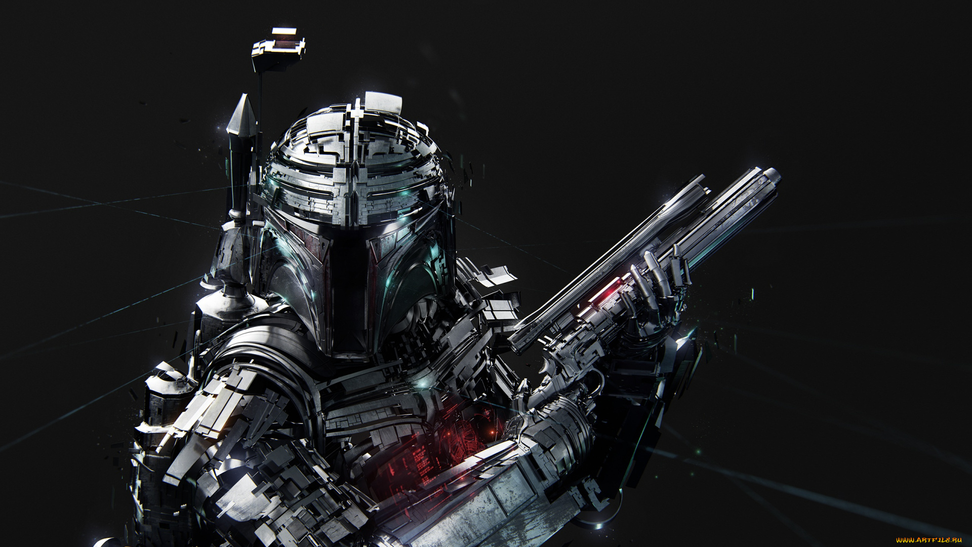 фэнтези, _star, wars, adam, spizak, boba, fett, star, wars