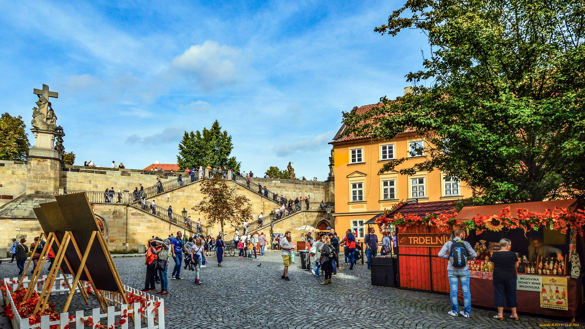 города, прага, , Чехия, площадь