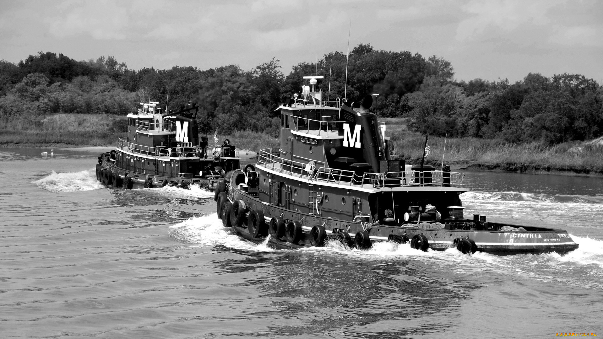 корабли, баркасы, , , буксиры, буксир