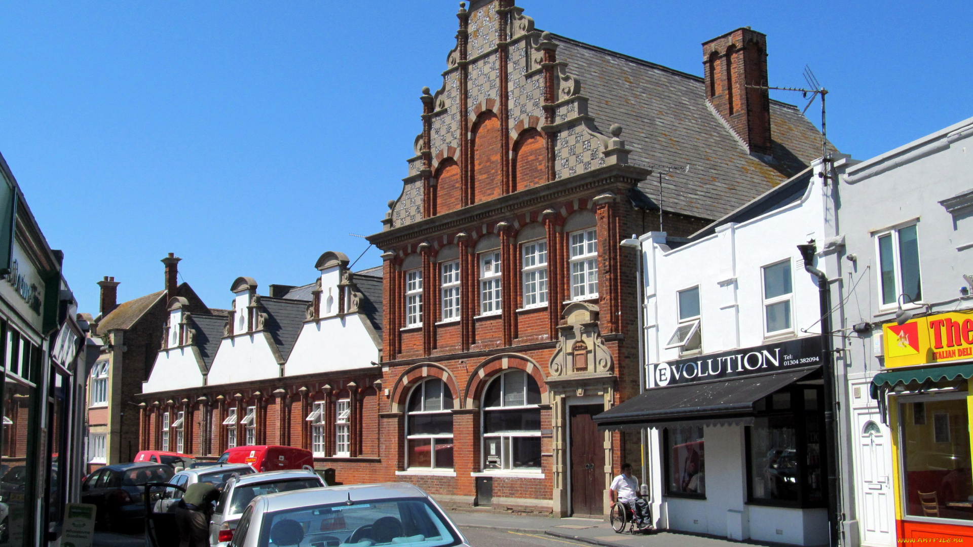 ornate, building, deal, kent, uk, города, -, улицы, , площади, , набережные, ornate, building